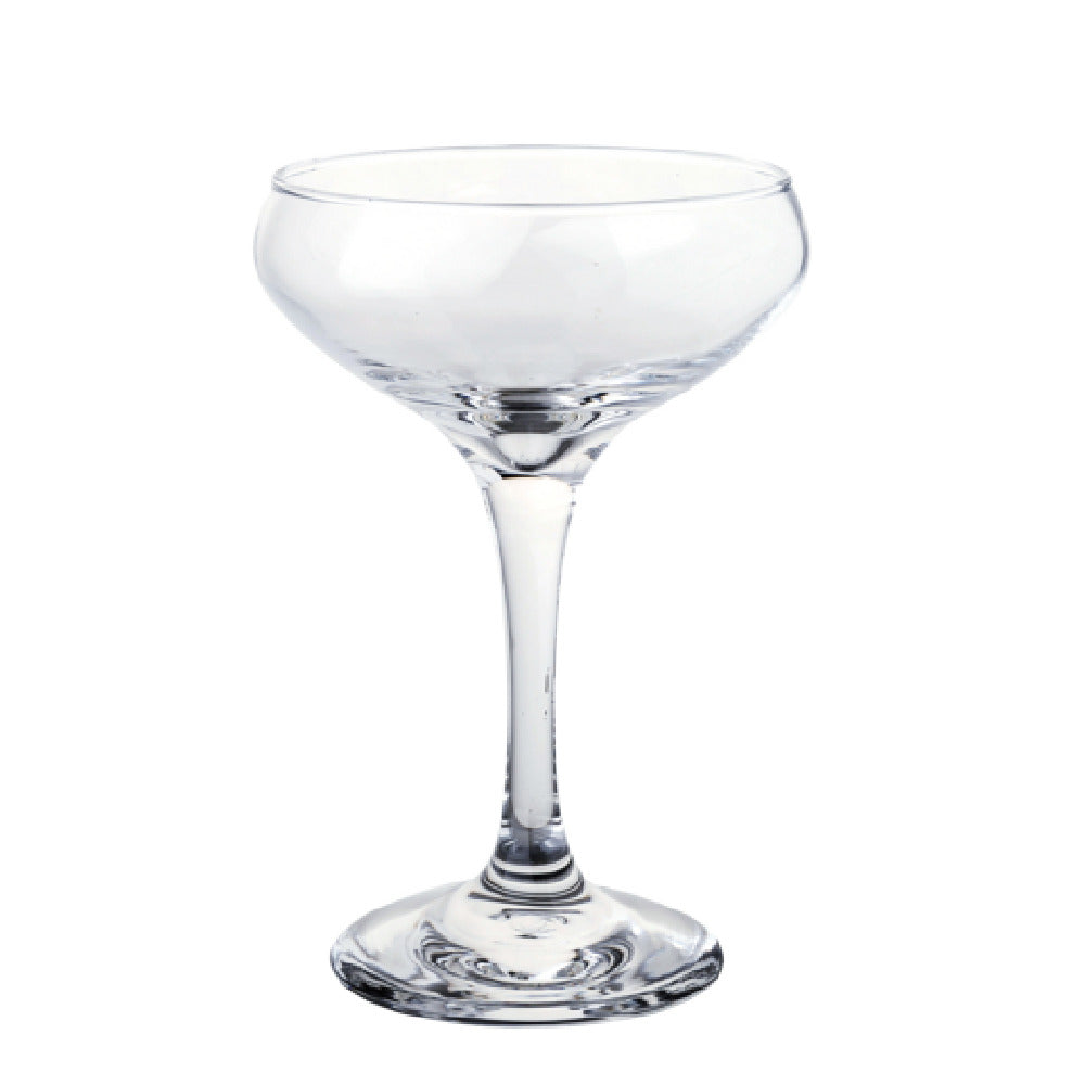 Yanco AS-408 Aqua Spirits Cocktail Coupe 8.5 Oz. 3 3/4"W X 4 1/8"D X 6"H