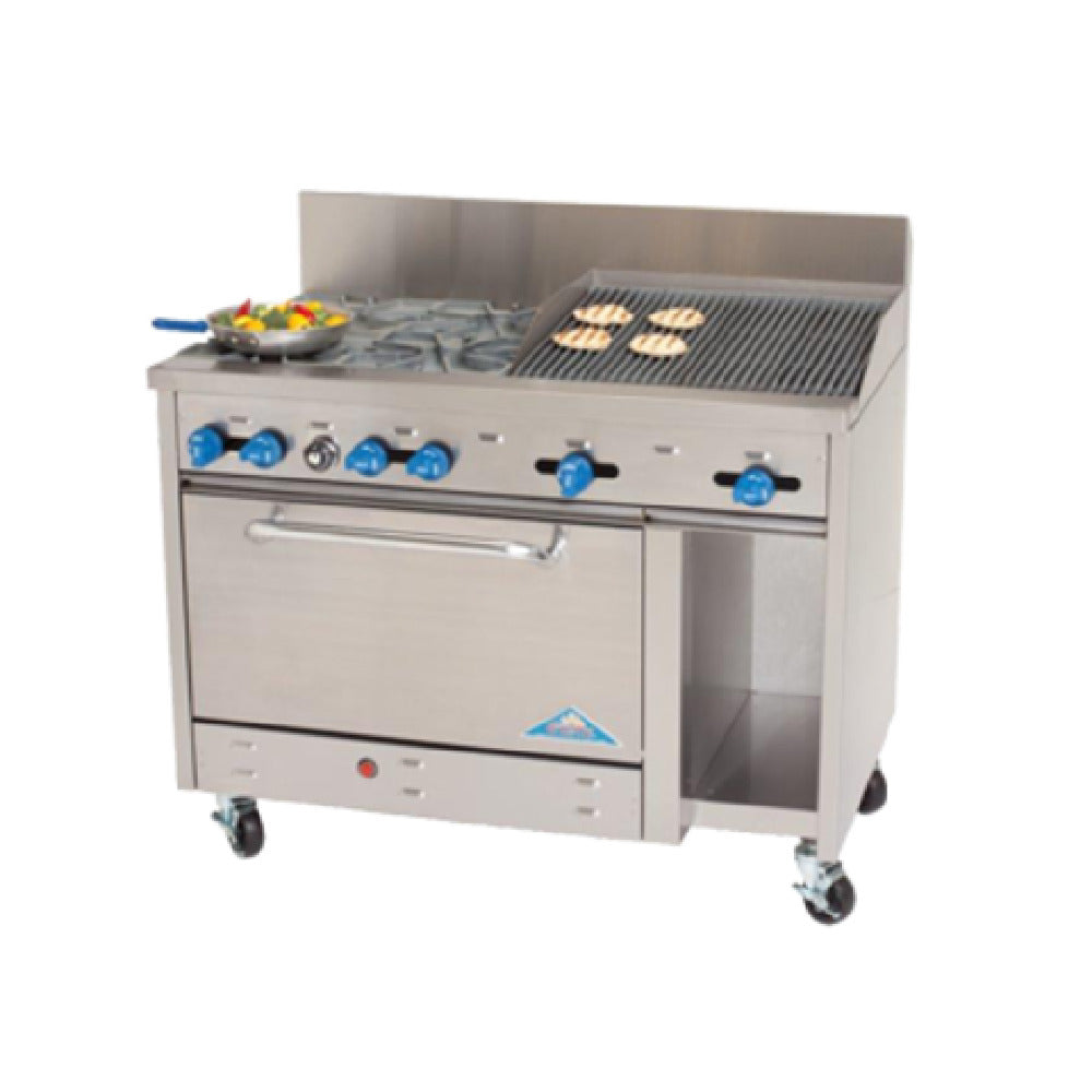 Comstock-Castle F3430-2RB Range Gas 48" Wide