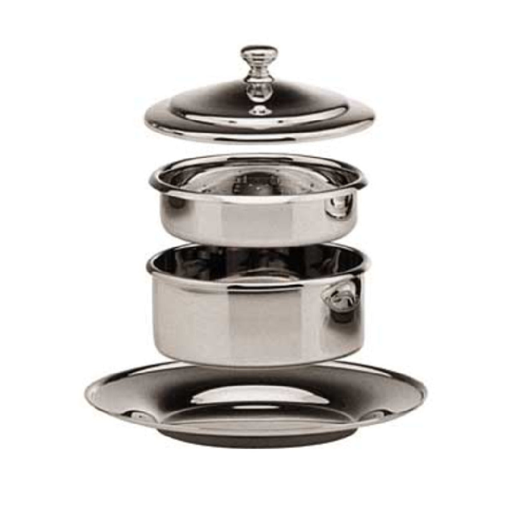 Bauscher Hepp 60.7426.0000 - Butter Dish, 5-3/4" Dia. (146mm) X 2-11/16"H (69mm)