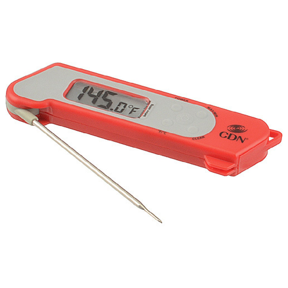 Franklin Machine Products 138-1320 Pocket Thermometer Digital 4-1/4" Folding Probe