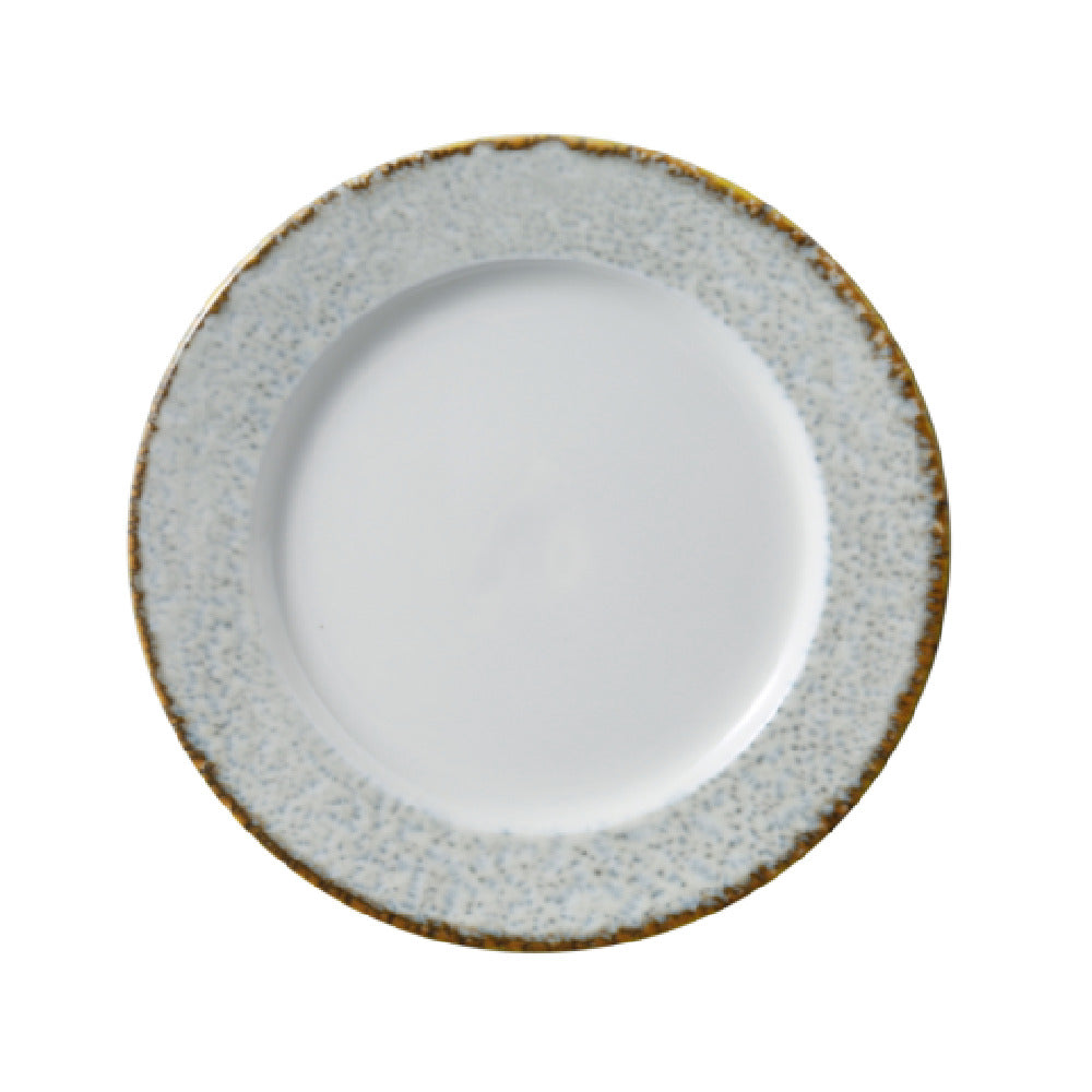Yanco IB-107 - Iris Blue Bread Plate, 7 1/8" X 3/4", Blue