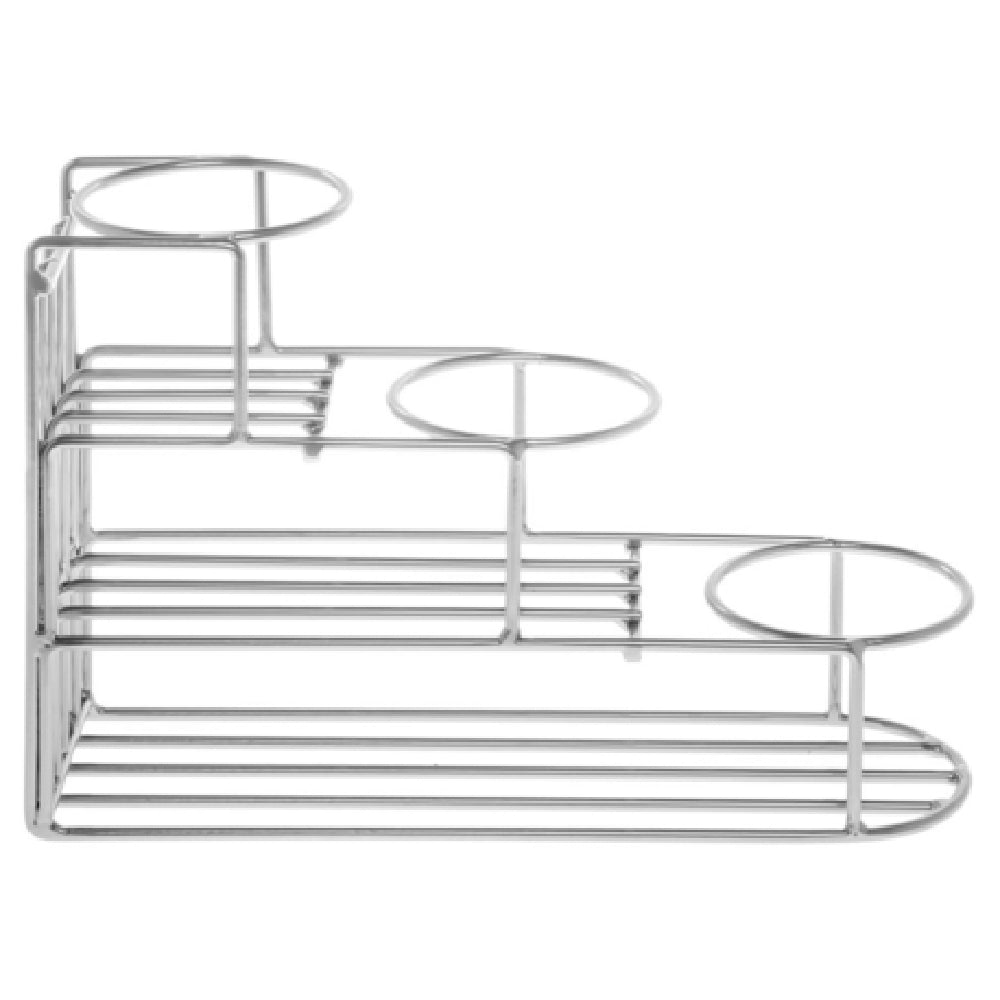 Hubert 70459 - Bottle Holder, 3-step, 13-1/2" X 4" X 9"H