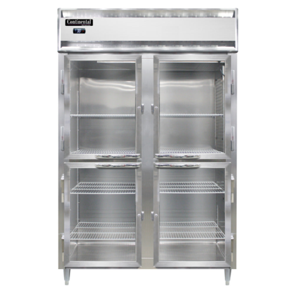 Continental Refrigerator DL2W-SS-PT-HD-GD-SD Designer Line Heated Cabinet 50 Cubic Ft. Capacity