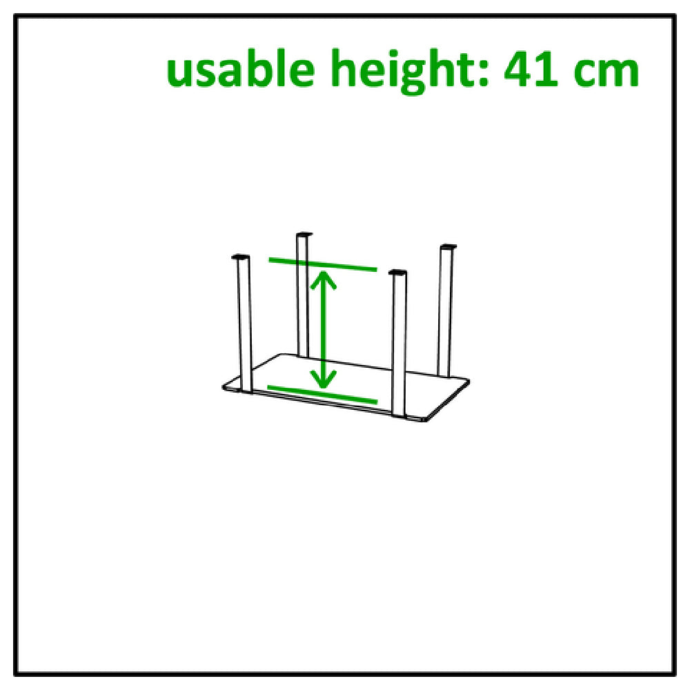 Bauscher Hepp VE-50048 - Venta® Shelf, To Create Storage Space Under A Buffet Table