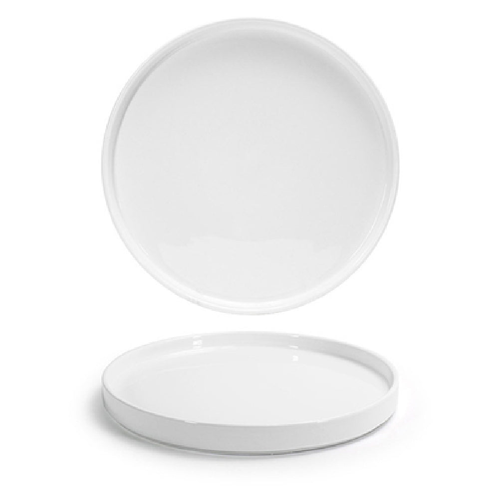 FOH DDP076WHP22 Soho Plate 9” Dia. X 3/4"H Round