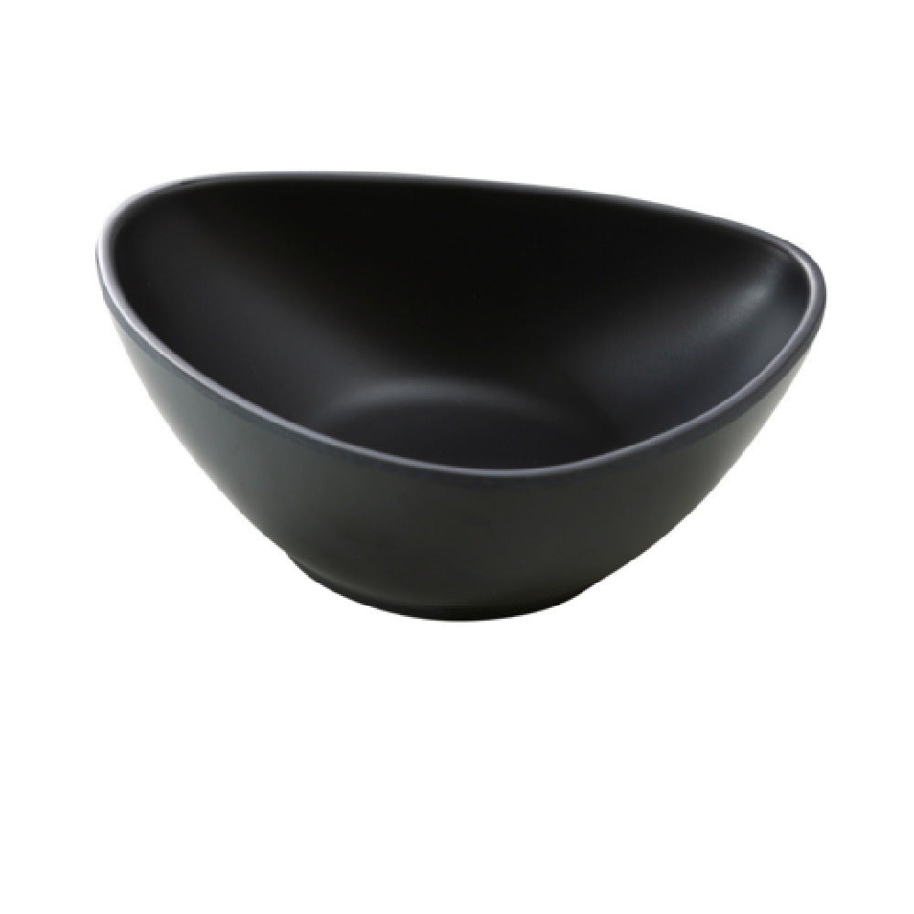 Yanco MO-206BK Moderne Plate 12 Oz. 6"L X 4-1/2"W X 2"H