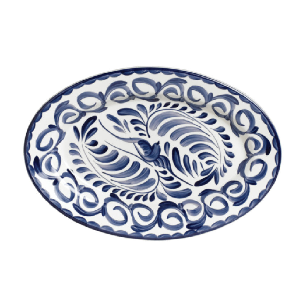 Steelite A120P145 Platter Oval Rolled Edge 13.5" Puebla