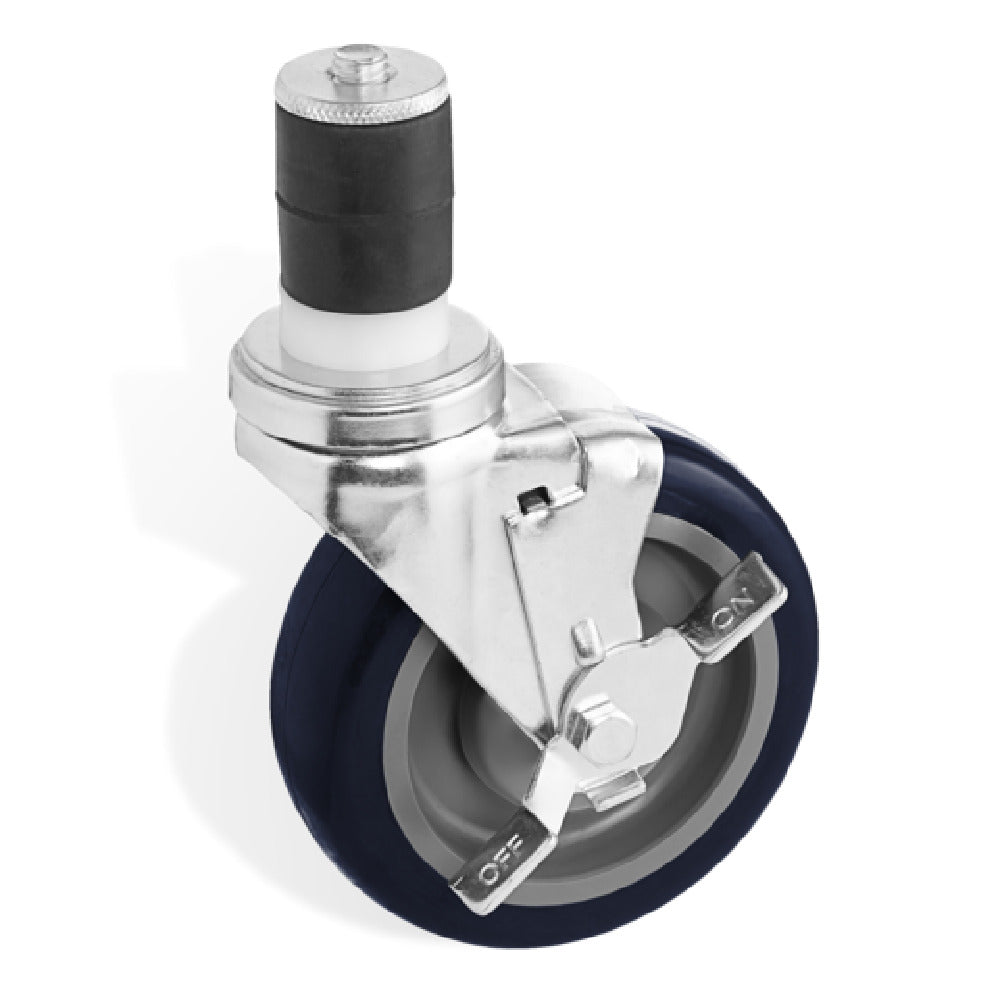 Steel Works Stainless SWPPPUPESC-5B Caster With Brake Heavy Duty