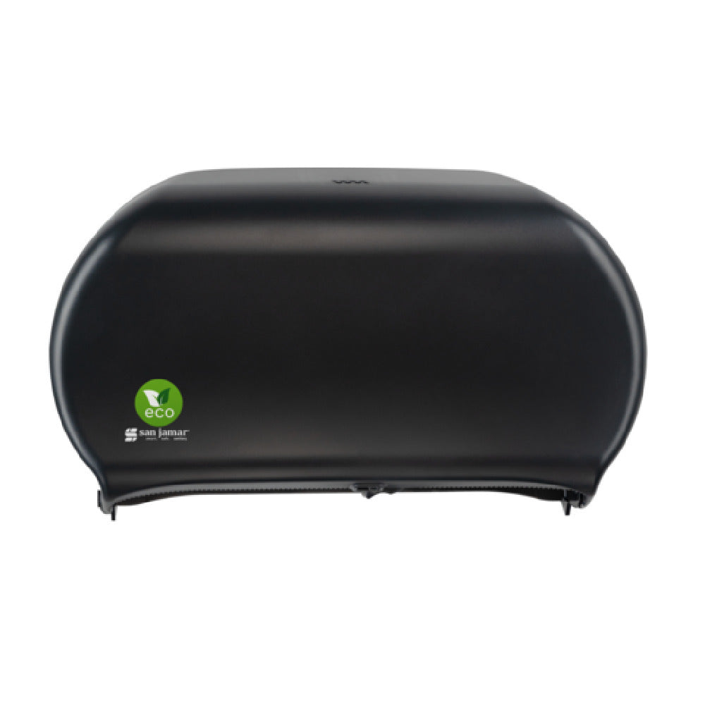 Carlisle R4000REBK San Jamar Classic EcoLogic™ Twin 9" Jumbo Bath Tissue Dispenser