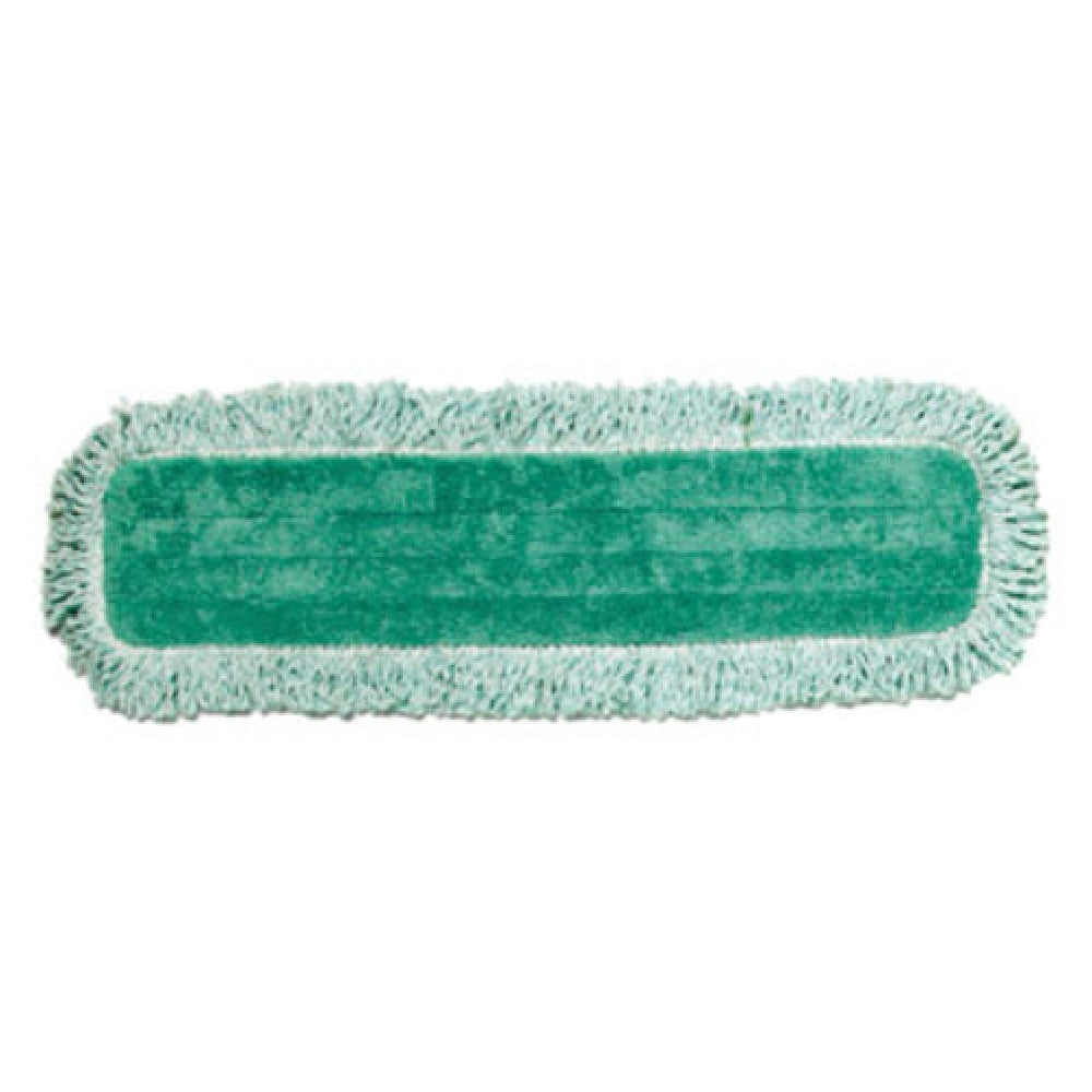 Rubbermaid FGQ42600GR00 - Hygen™ Dust Pad With Fringe, 24", Microfiber