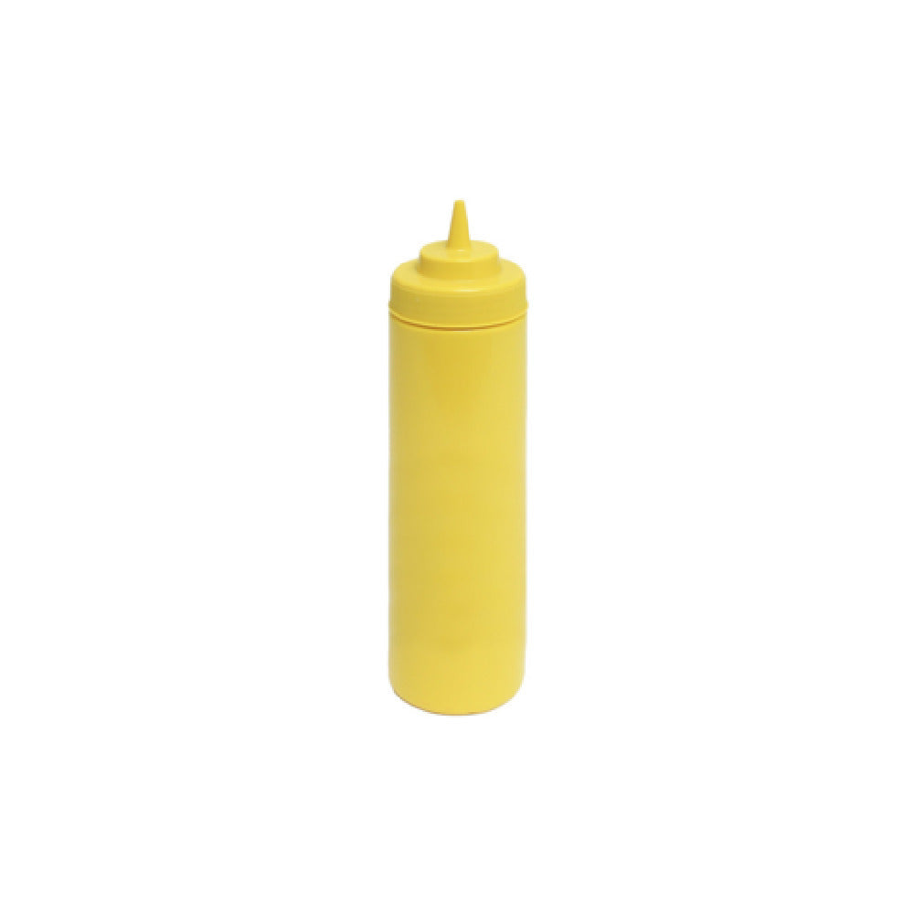 Buccaneer Container Corp 5012024070 (Buccaneer) Squeeze Bottles 24 Oz. Yellow