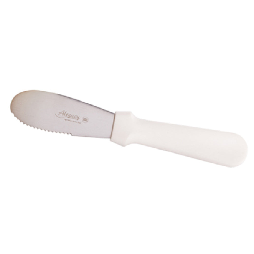 Alegacy Foodservice Products PC288WHCH E™ Economy Sandwich Spreader 7-3/4" Overall Length Serrated Edge