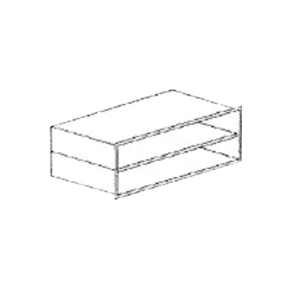 Piper Products ROU-36 - Open Understorage With Shelf, For 36" Unit, (2) Openings