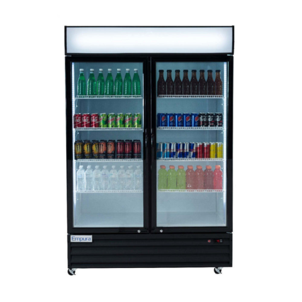 Empura EGM-50B - Refrigerated Merchandiser, 52.36"W X 32.28"D X 79.65"H, 48 Cu. Ft. Capacity