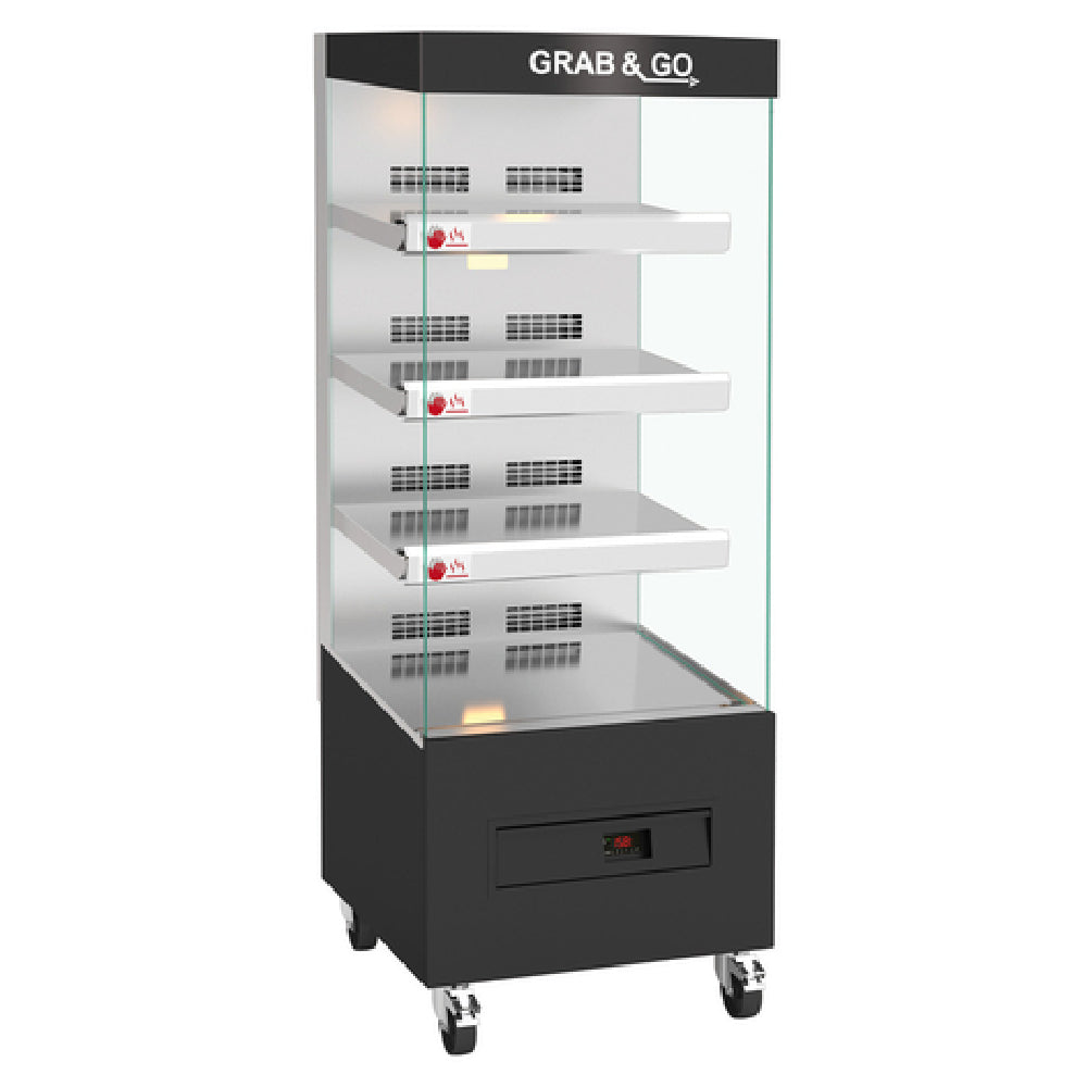 Rotisol 6MCV4LS Essentiel Heated Display Merchandiser 25-5/8"W Front-loading