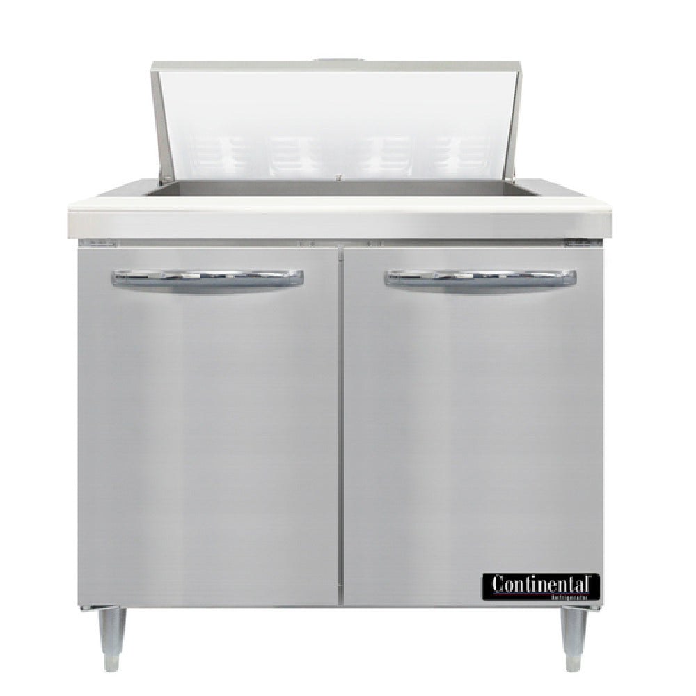 Continental Refrigerator D36N8 Designer Line Sandwich Unit 36"W Two-section