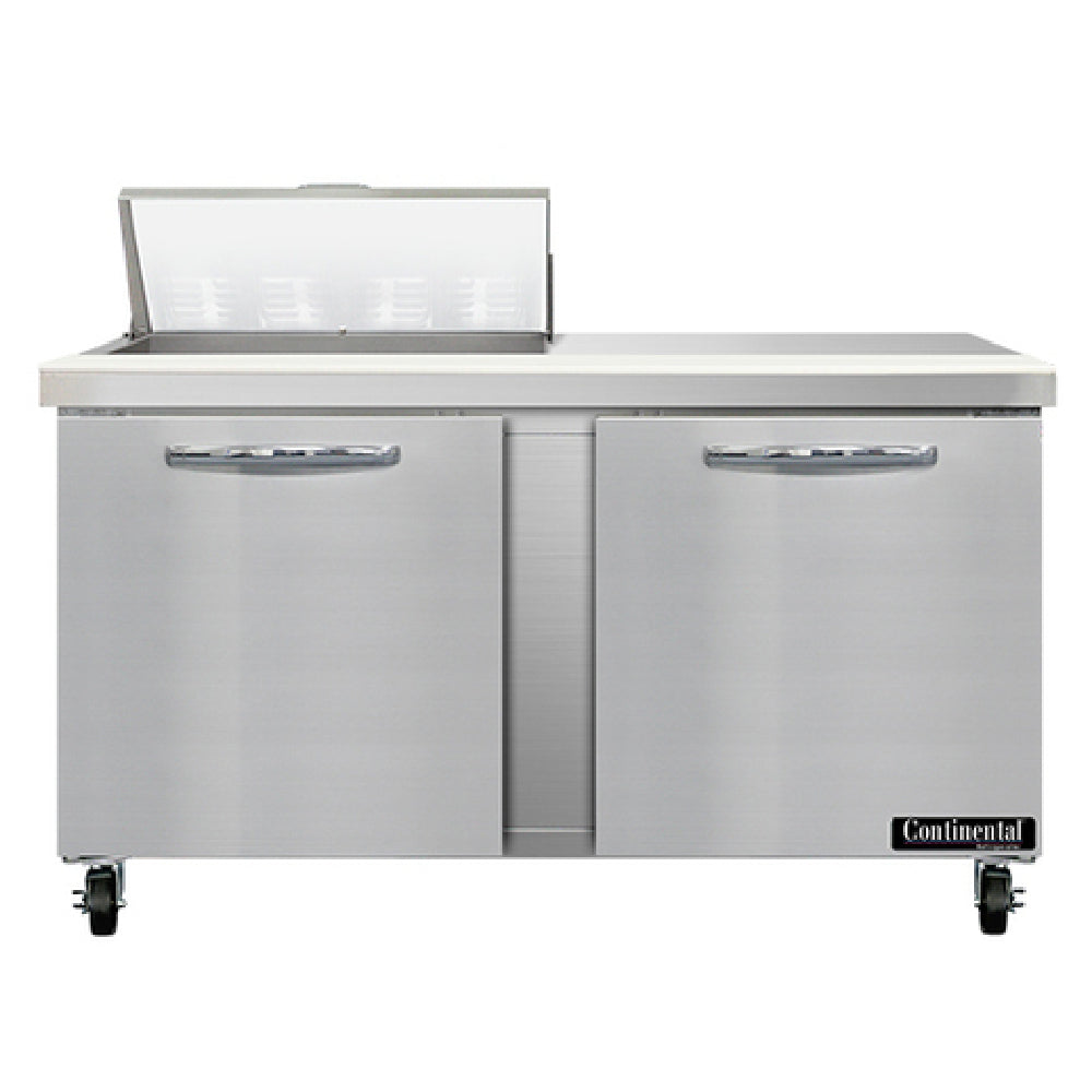 Continental Refrigerator SW60N8 Sandwich Unit 60"W 17.0 Cu Ft Capacity