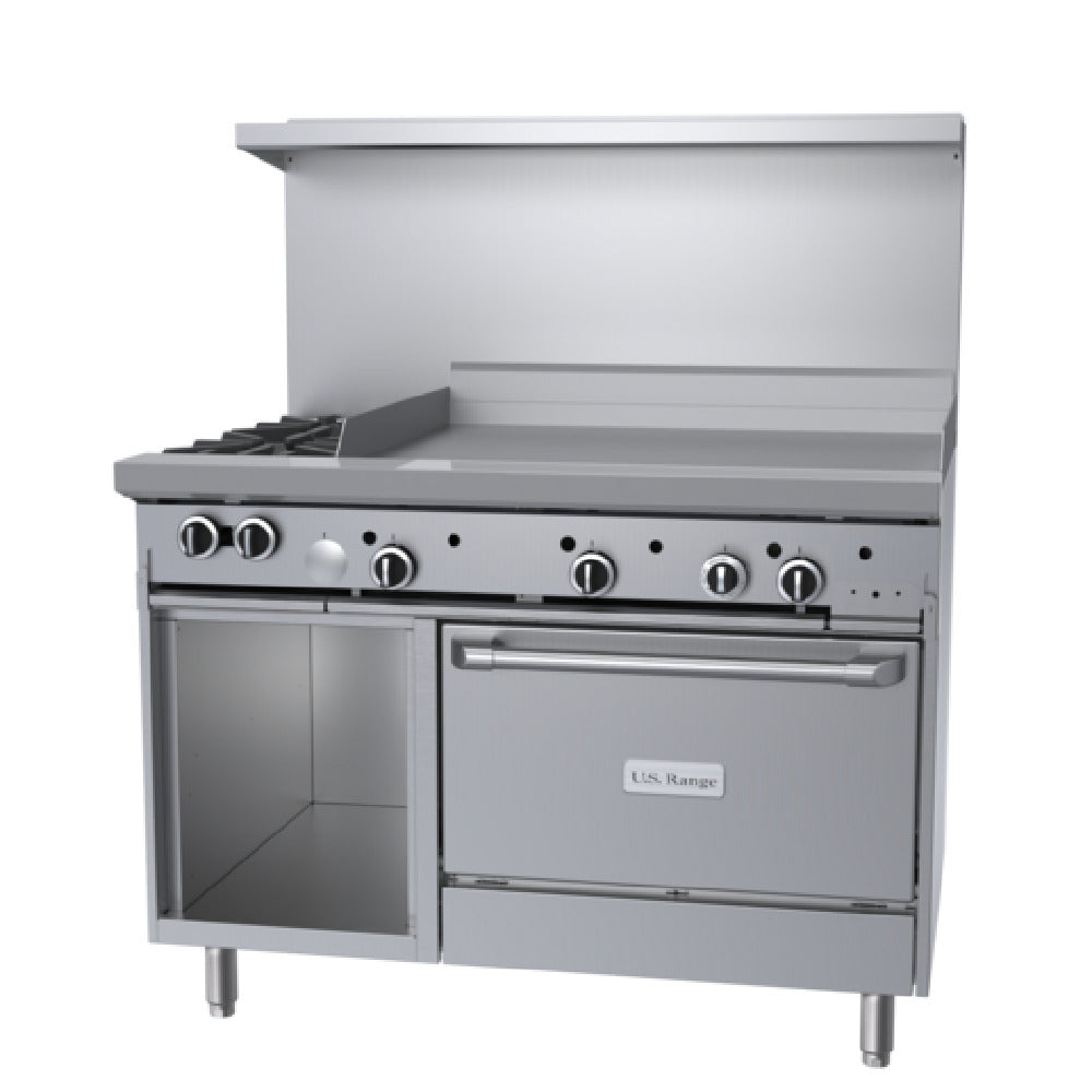 Garland Commercial Ranges U48-2G36RS_NAT - U Series Restaurant Range, Gas, 48"