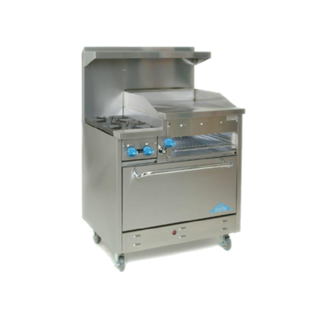 Comstock-Castle F330-24B Range Gas 36" Wide