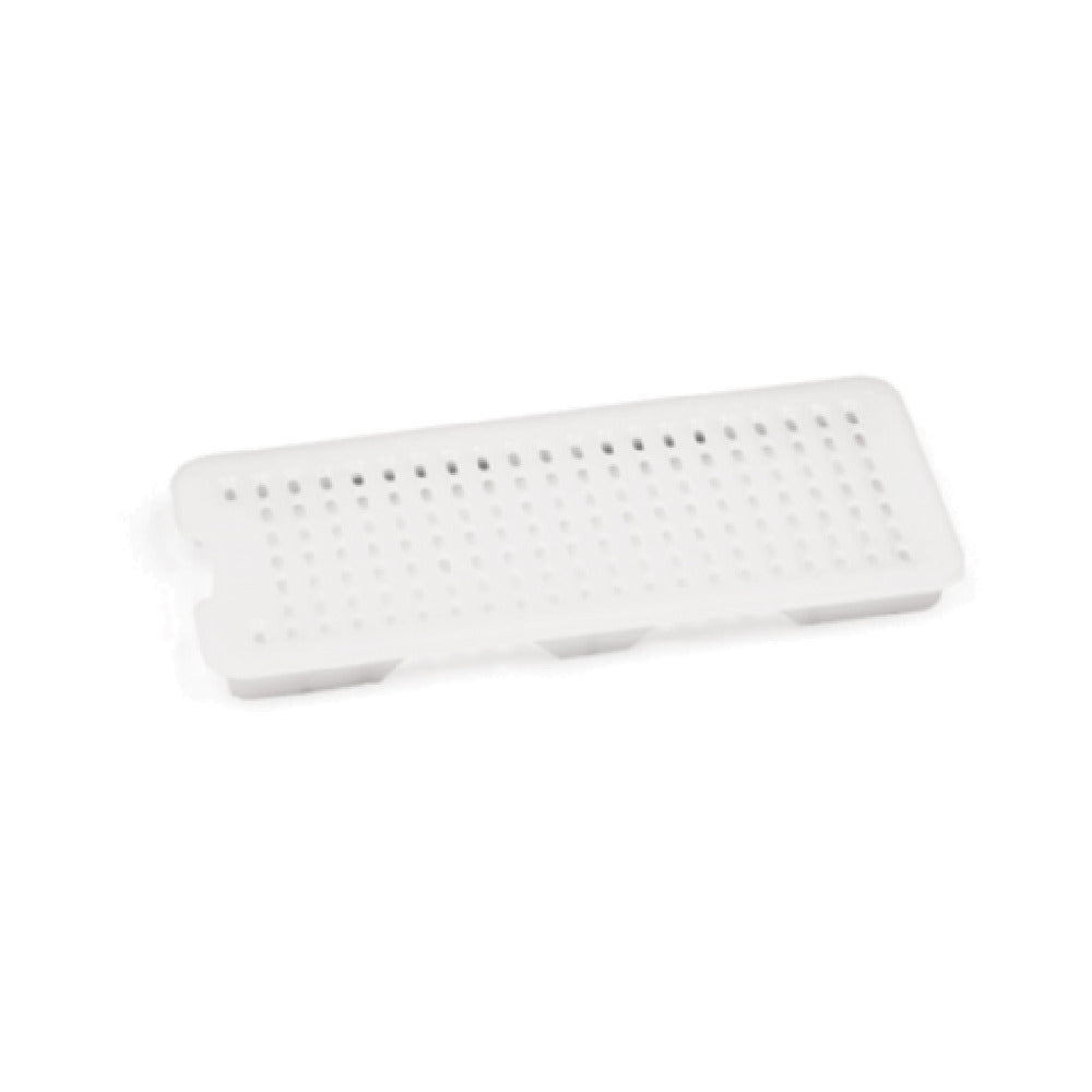Carlisle 00241 Araven Drain Grill 10-1/4" X 8-1/8" X 3/4" Fits GN 1/2 Size Food Containers