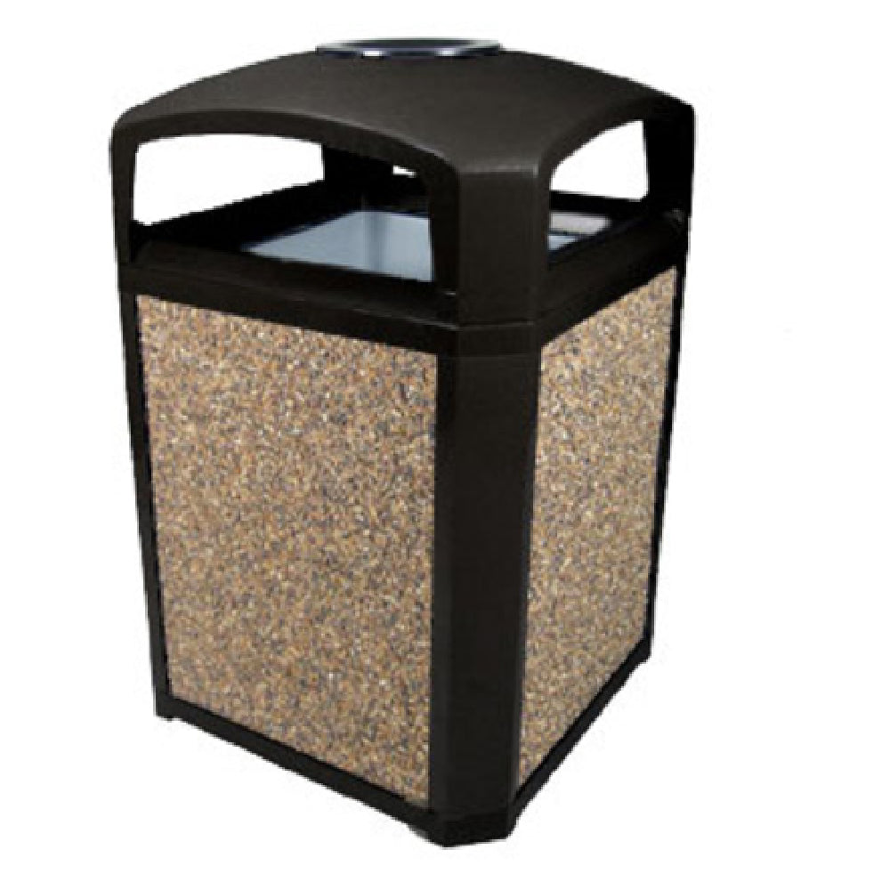 Rubbermaid FG397001BLA - Landmark Series® Classic Container, 35 Gallon, 26" Square X 40"H
