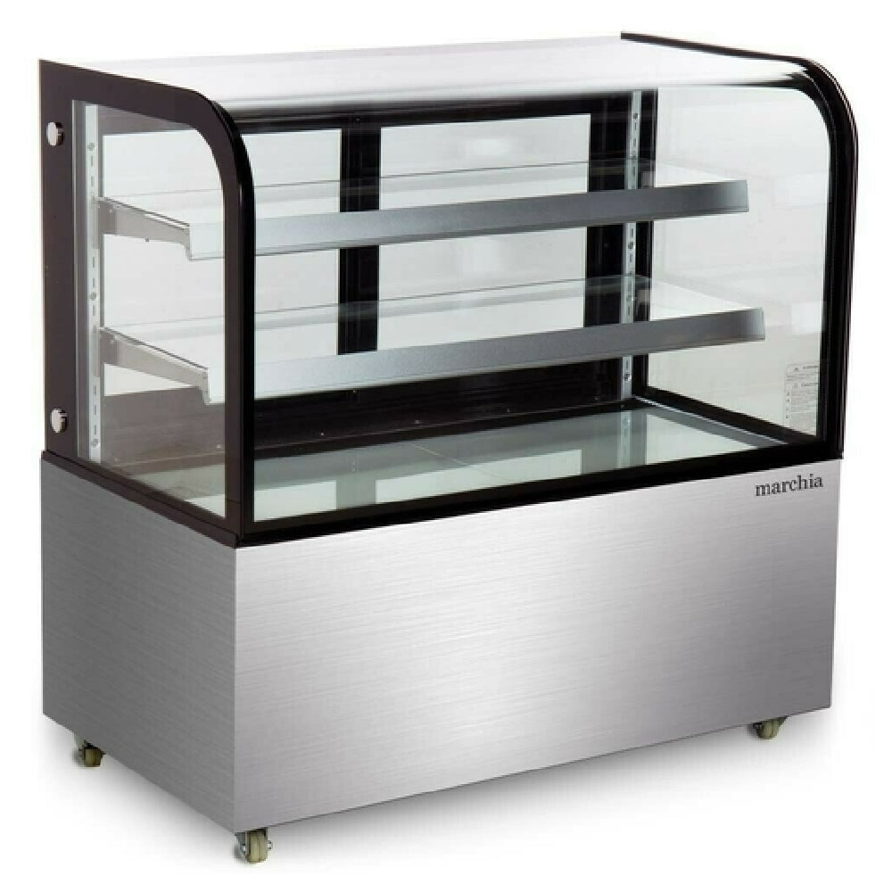 USR Brands MB48 Marchia Refrigerated Bakery Display Case 47-4/5"W 14.1 Cu. Ft. Capacity