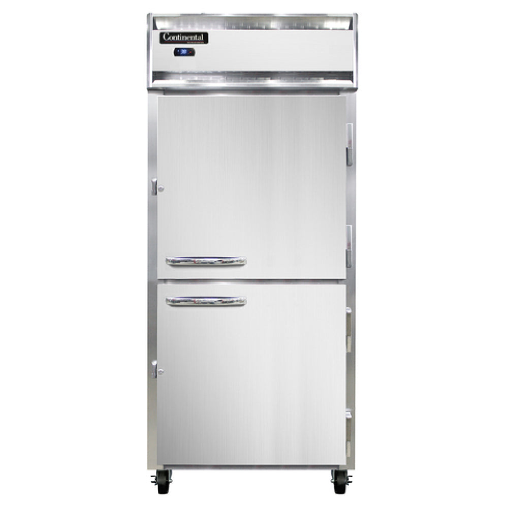 Continental Refrigerator 1RXSNHD Extra-Wide Refrigerator Reach-in 36-1/4"W