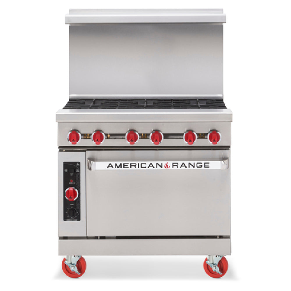American Range AR-6_NAT - Restaurant Range, Gas, 36"