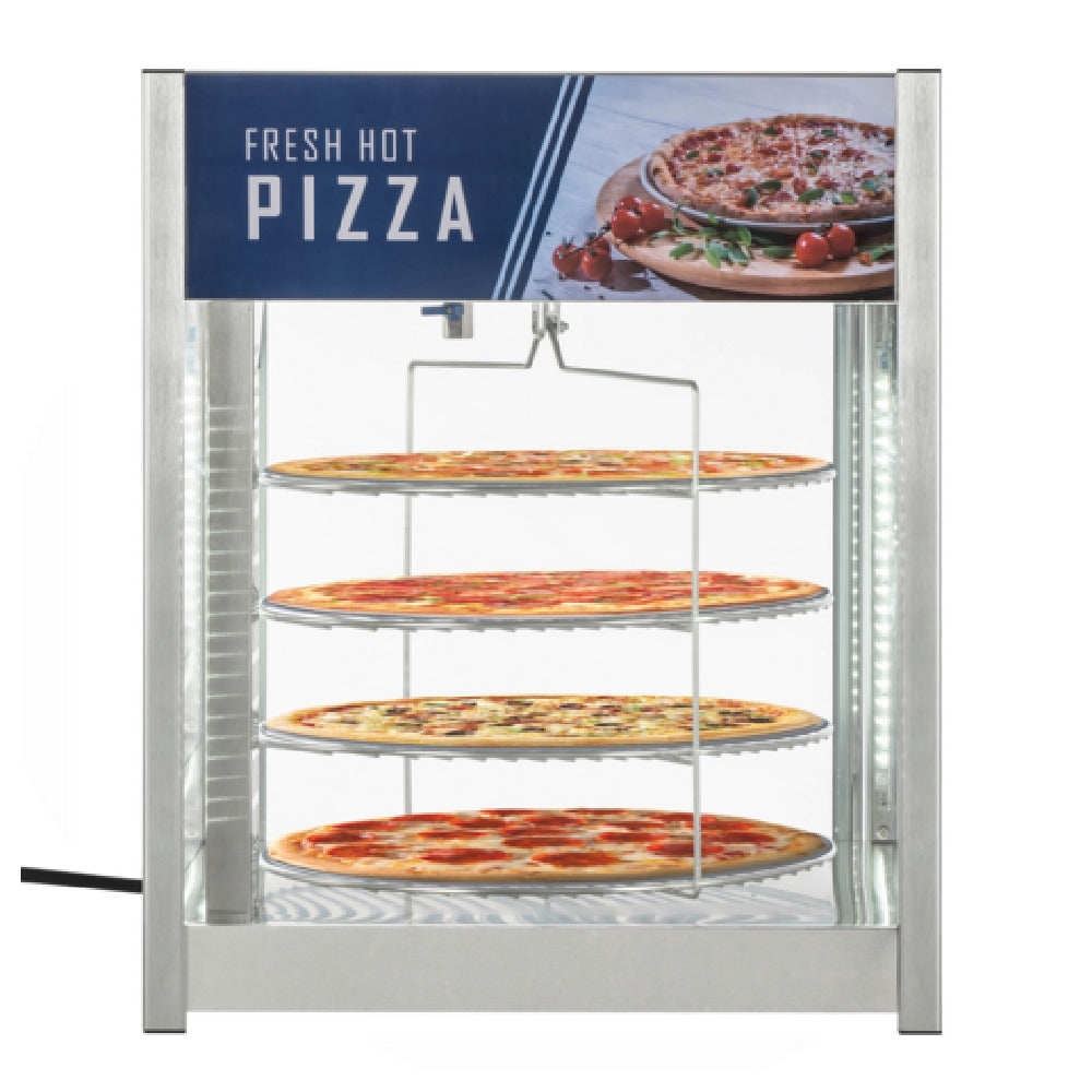 Koolmore KM-HPD4-18 Heated Display Case Floor Model 23-3/5"W X 25-3/10"D X 28-7/10"H