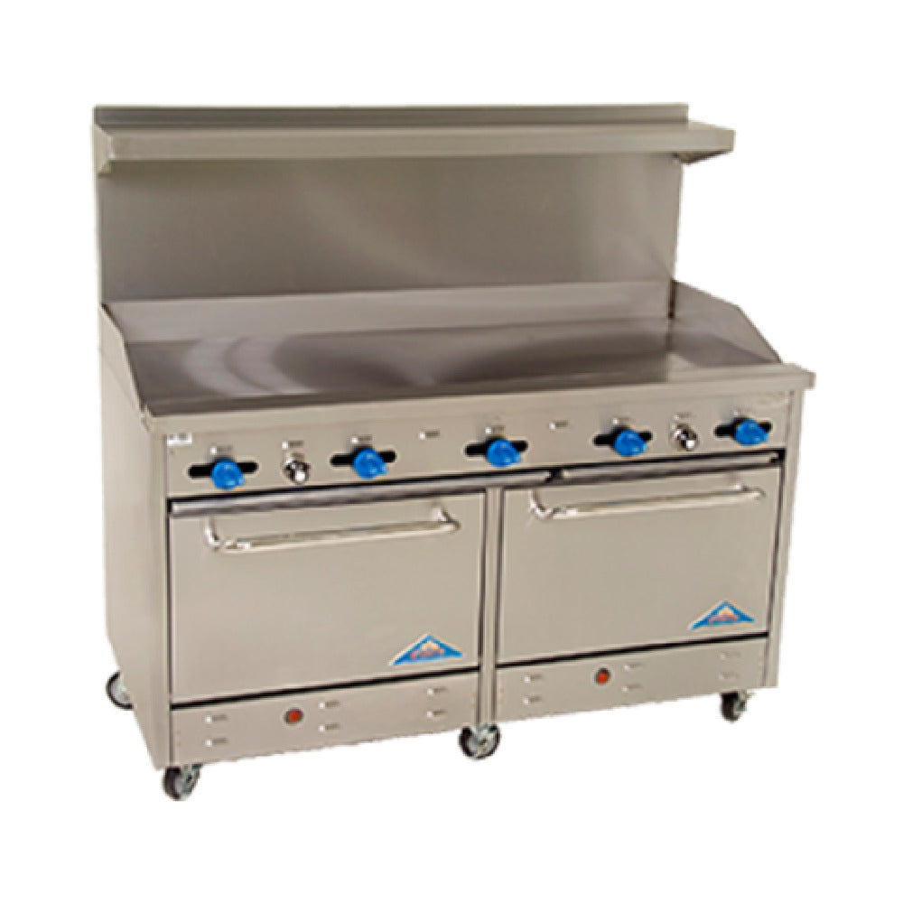 Comstock-Castle 2F330-72 Range Gas 72" Wide