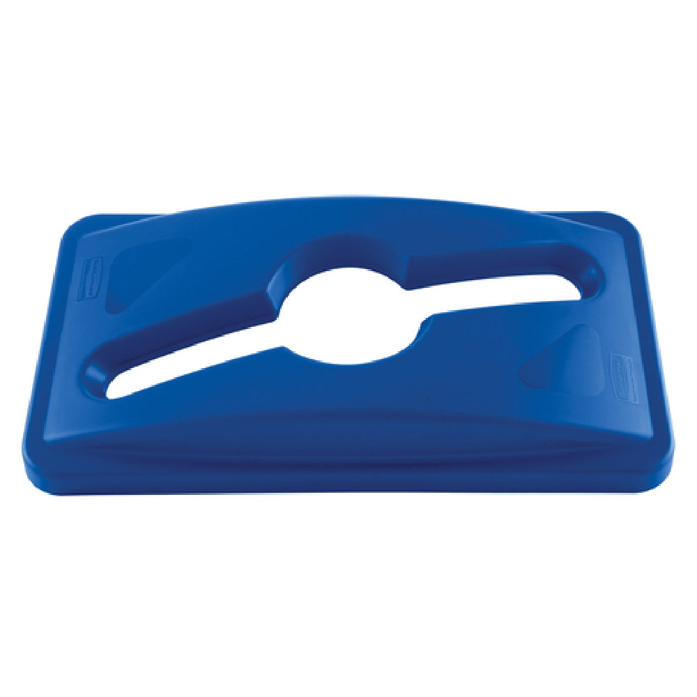 Rubbermaid 1788372 - Slim Jim® Recycling Top, 21.1"L X 12.1"W X 5.4"H, Slotted