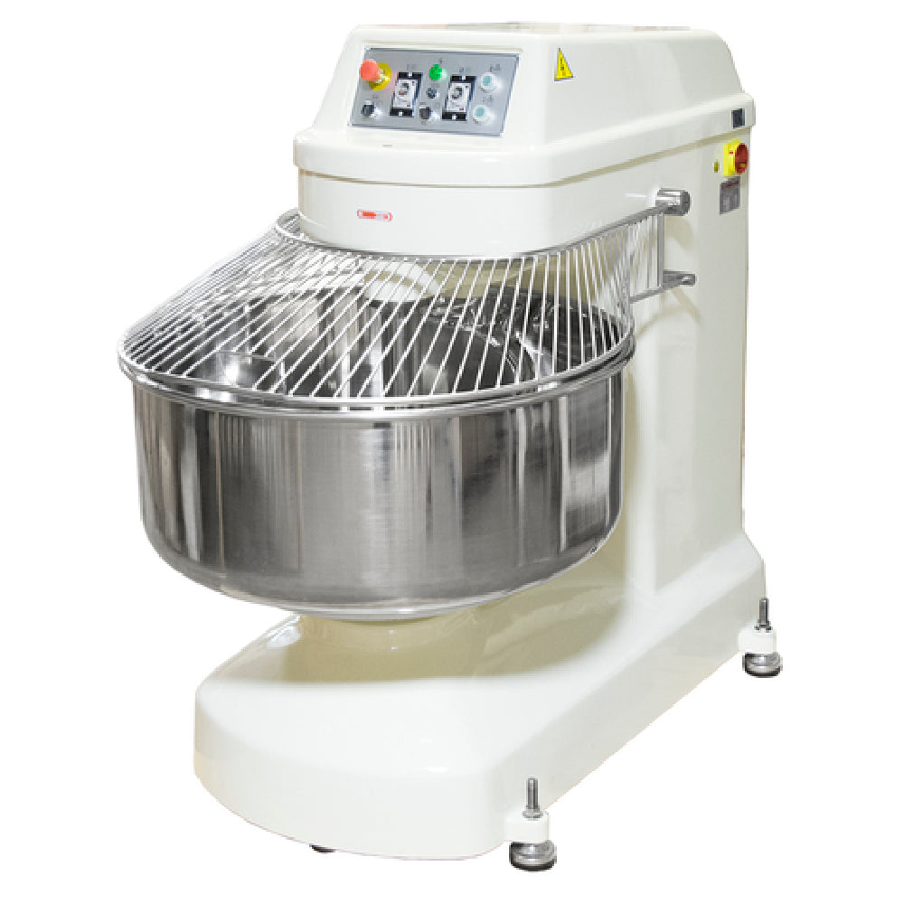 American Eagle Food Machinery AE-100K Spiral Mixer 220 Quart Fixed Bowl 330 Lbs. Dough Capacity
