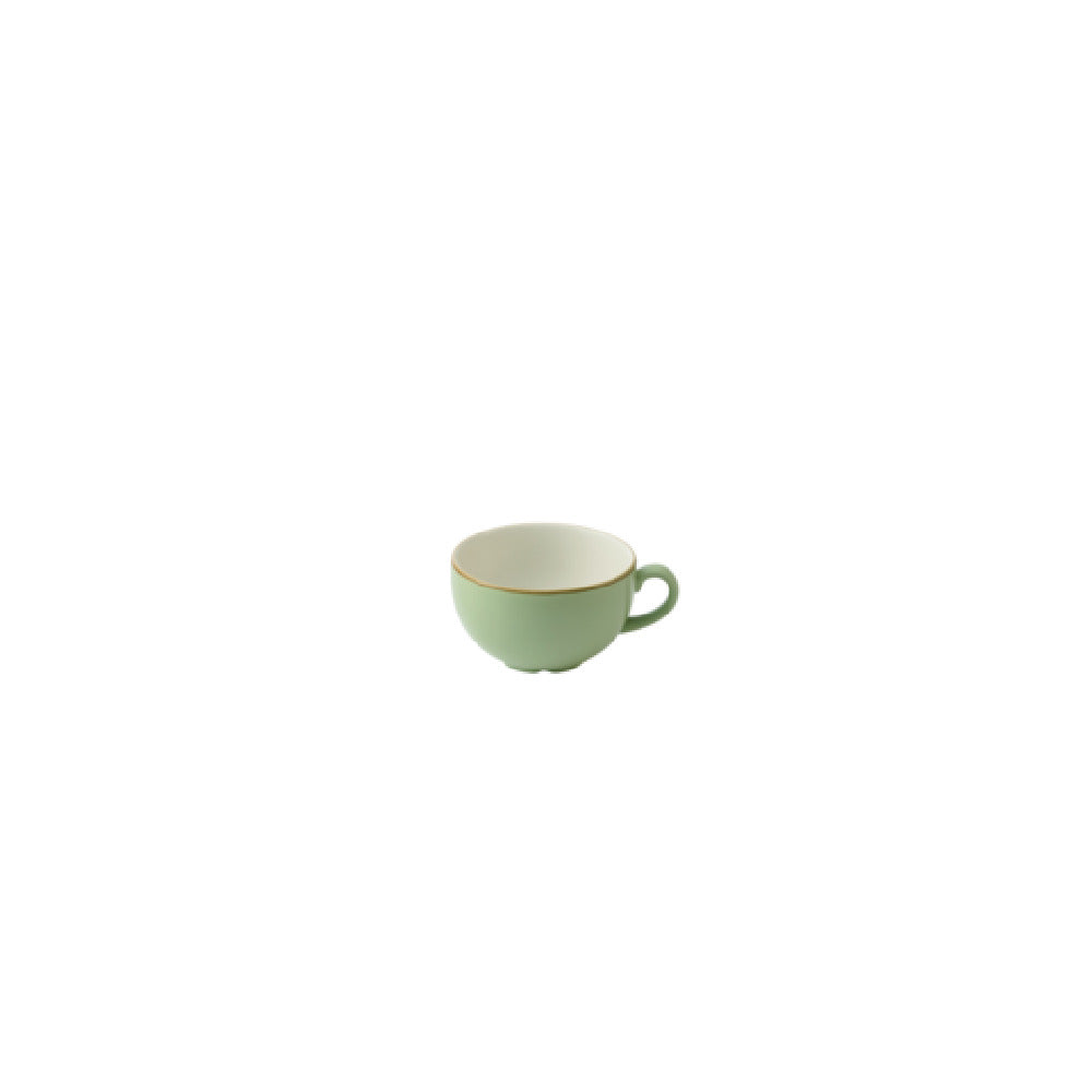 Churchill China SSASCB281 - Stonecast Sage Green Cafe Cappuccino Cup, 12 Oz., Ceramic