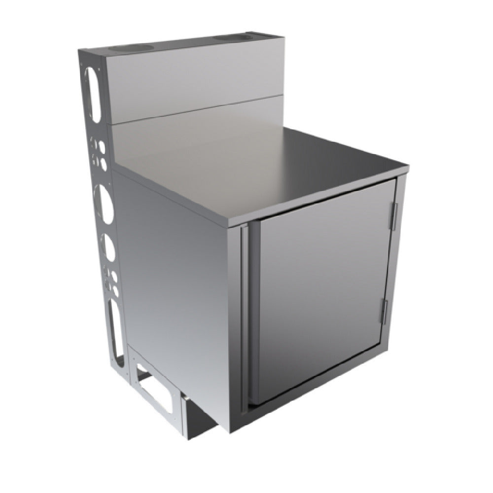 BK Resources UBC-DW-21-F24H Top Shelf Underbar Cabinet Flat Top 24"x21"