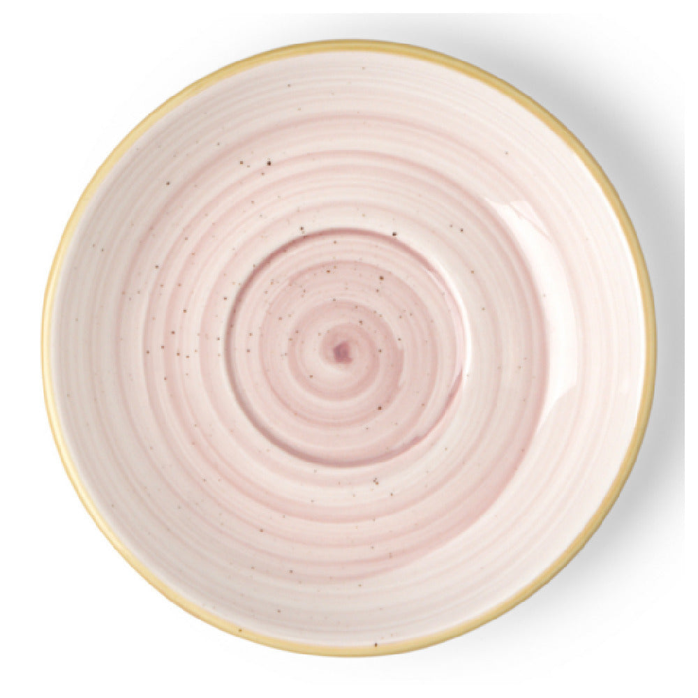 Bon Chef 2060052P-R Tavola Saucer For Espresso Cup 4.5" Dia. X 1"H Alumina Vitrified