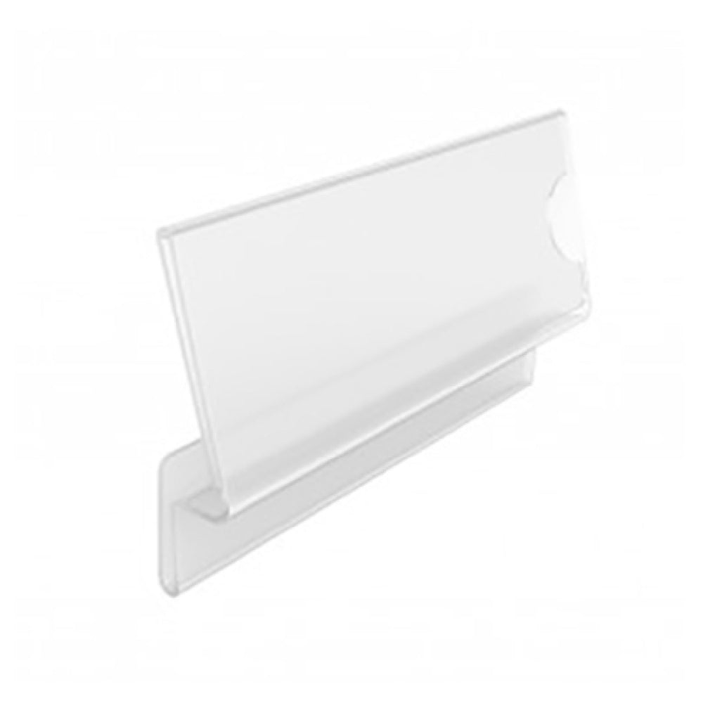 Bauscher Hepp 55.0228.9900 - Label Holder, 3-1/8" X 1-7/8", Front