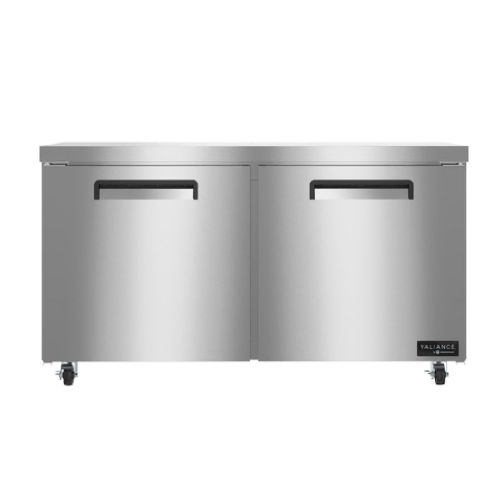 Hoshizaki VUR60A - Valiance Series Undercounter Refrigerator, Reach-in, Two-section