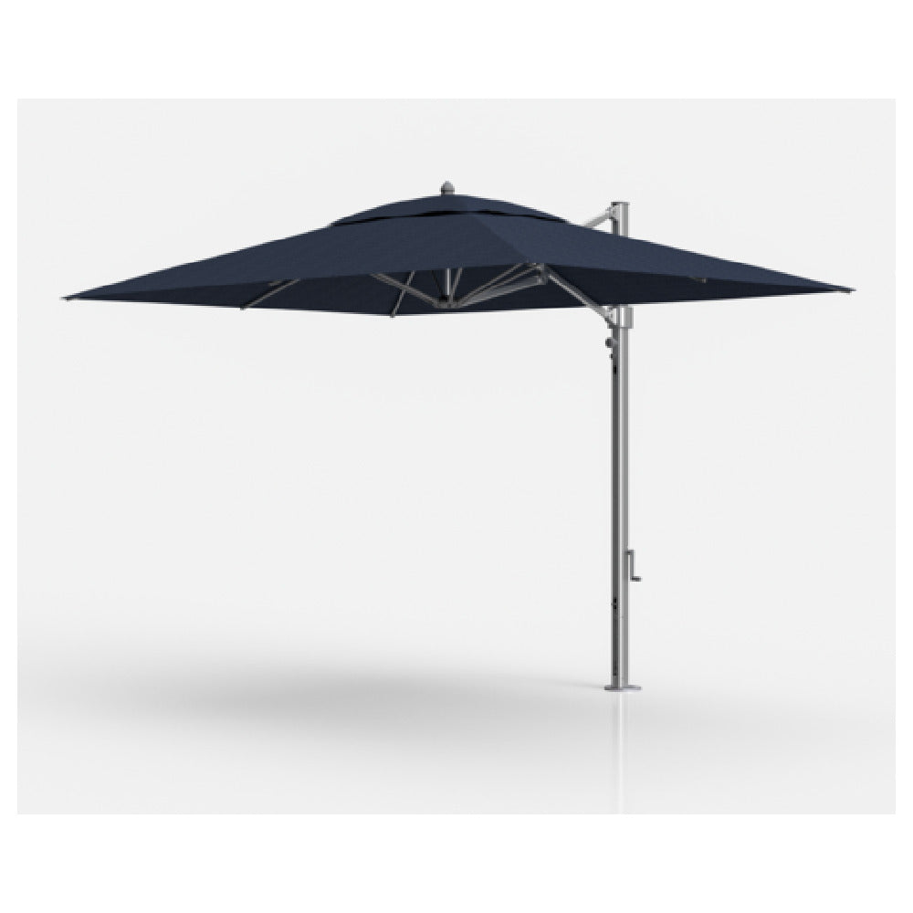 Plantation Prestige 9085F-01 GRC - Avalon Cantilever Umbrella, 8.5' X 11' Rect Top