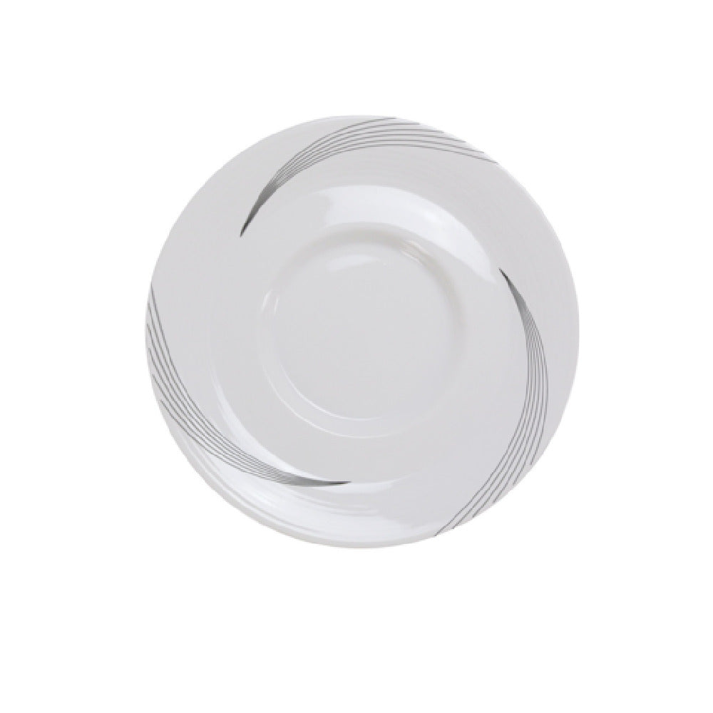 Yanco UR-002 Urban Line Saucer 5-1/2" Dia. Round
