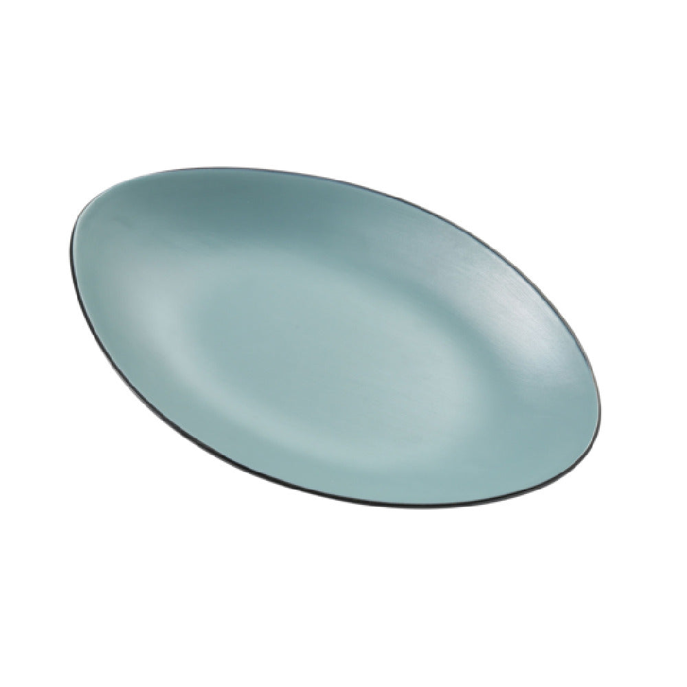 Yanco BM-211TL Deep Plate 11.5"W X 1"D X 7"H Oval Melamine
