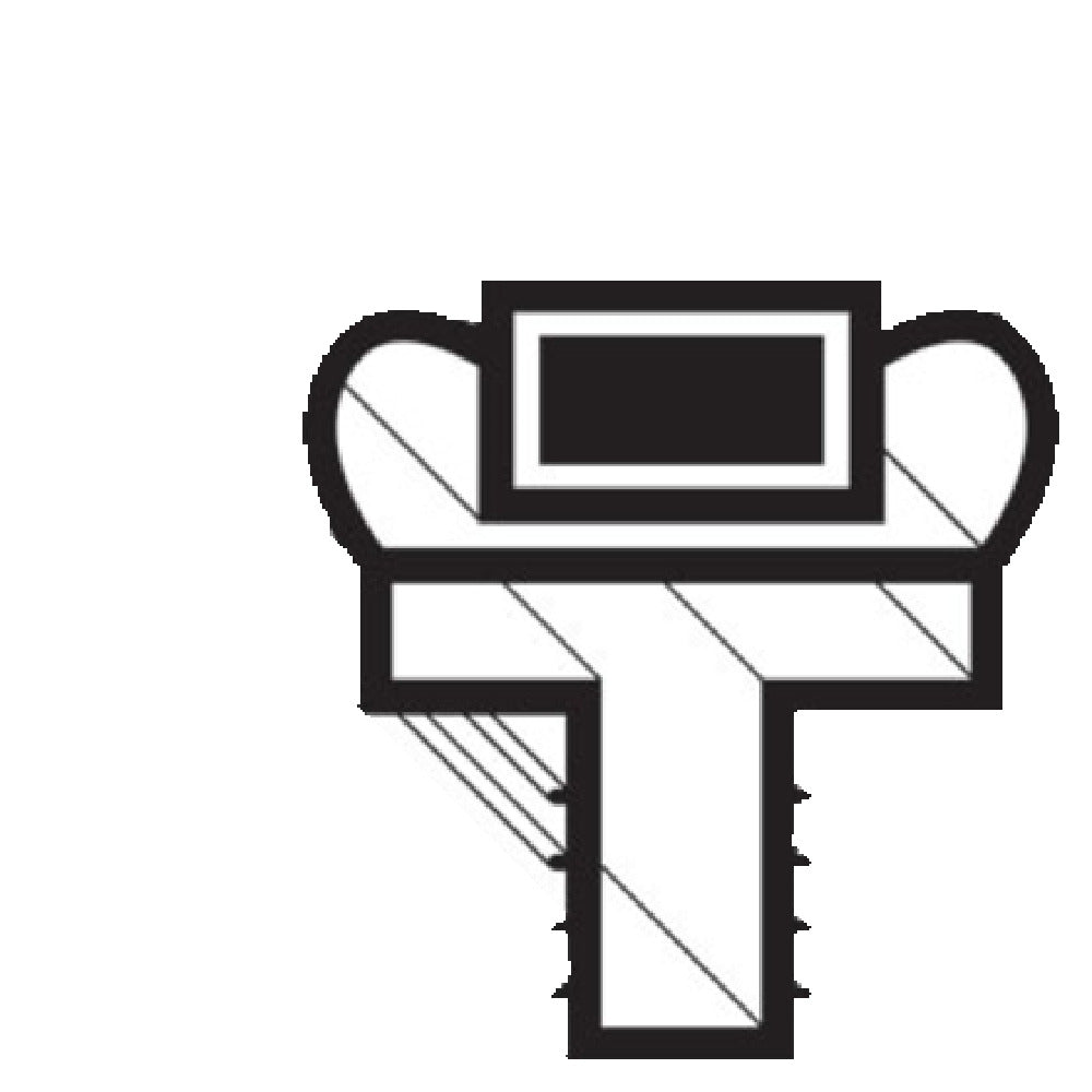 Franklin Machine Products 145-1029 Gasket 24-1/4" H X 24-1/4"W 4-sided