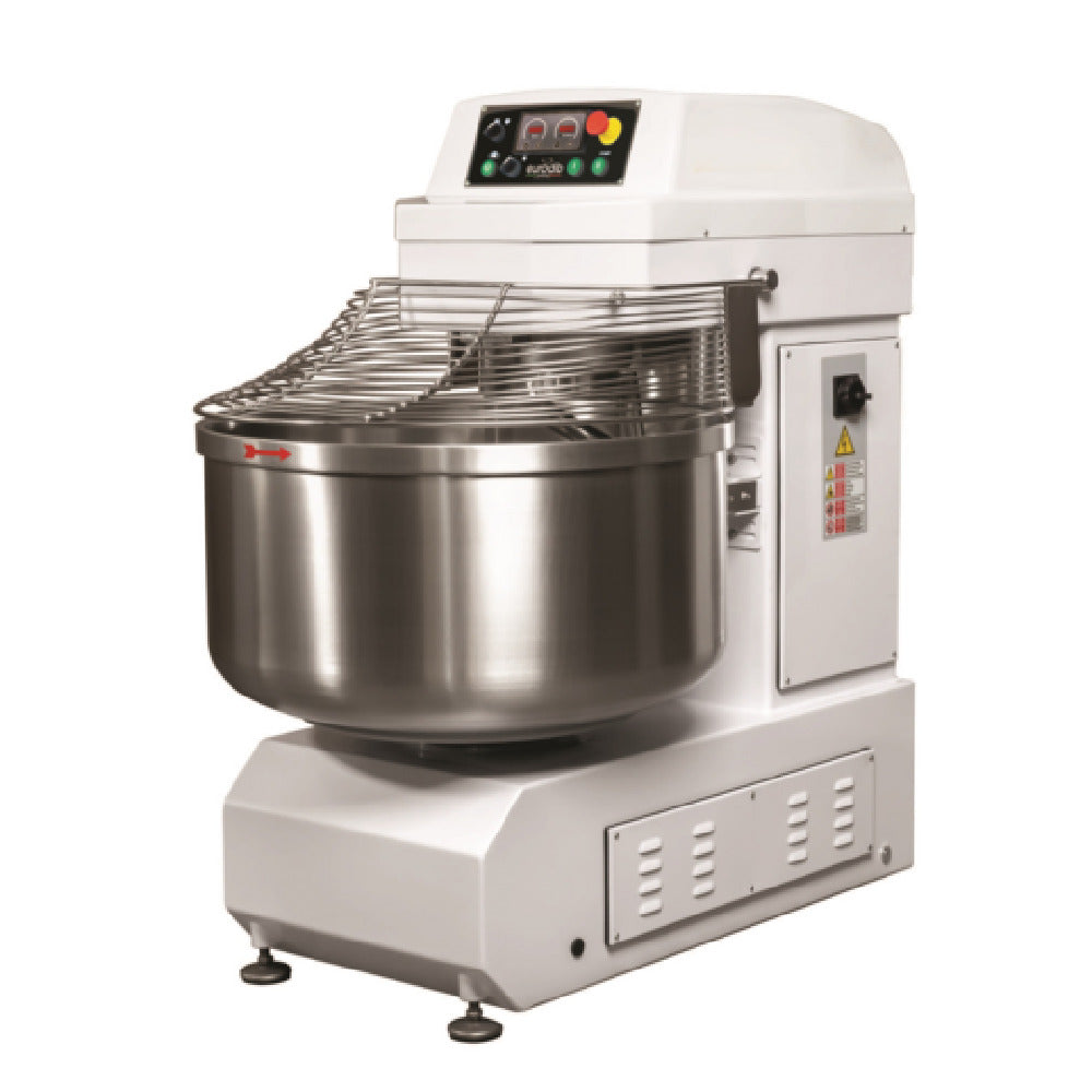 Eurodib MSP60 JET/T Spiral Mixer 95 Liter Capacity (2) Programmable Timers