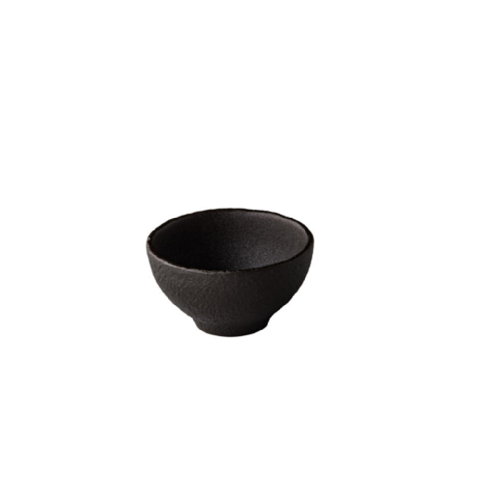 Bauscher Hepp RD20002 - Rock Bowl Black 3.7" X 2" By Studio Raw