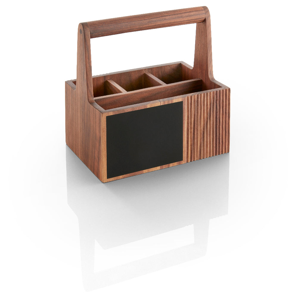 Bauscher Hepp 53.0176.0444 - Cutlery Box With Handle, 6.1" X 8.7" X 9.1"H, Rectangle