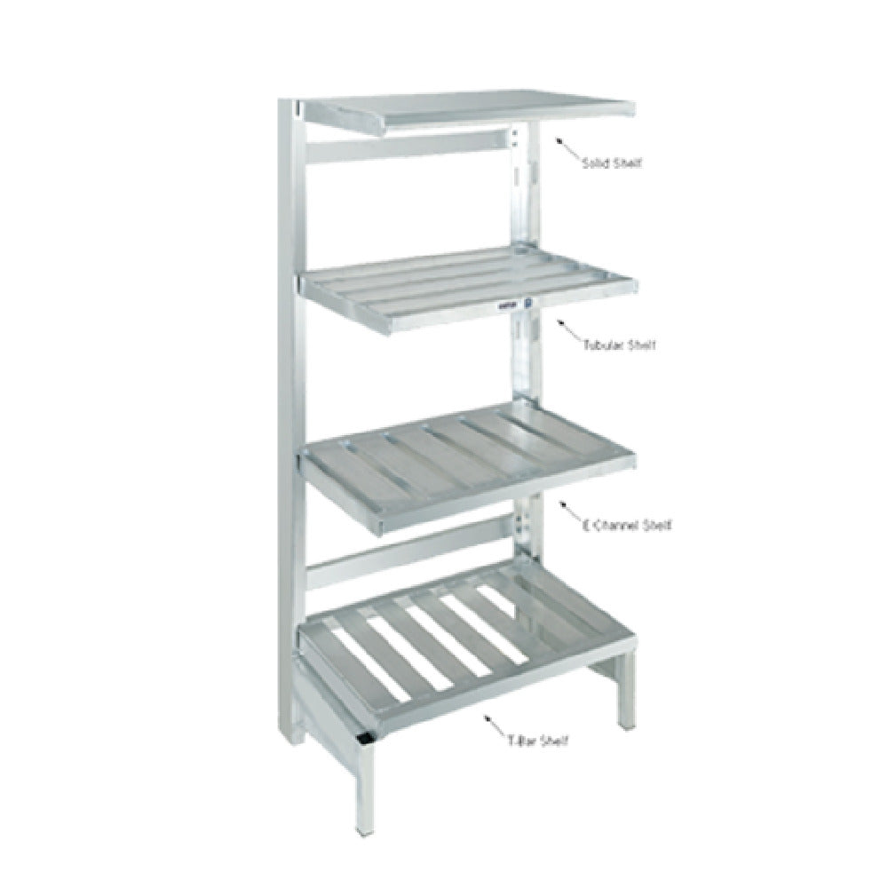 Channel TT2436 Shelving Cantilever Shelving Tubular