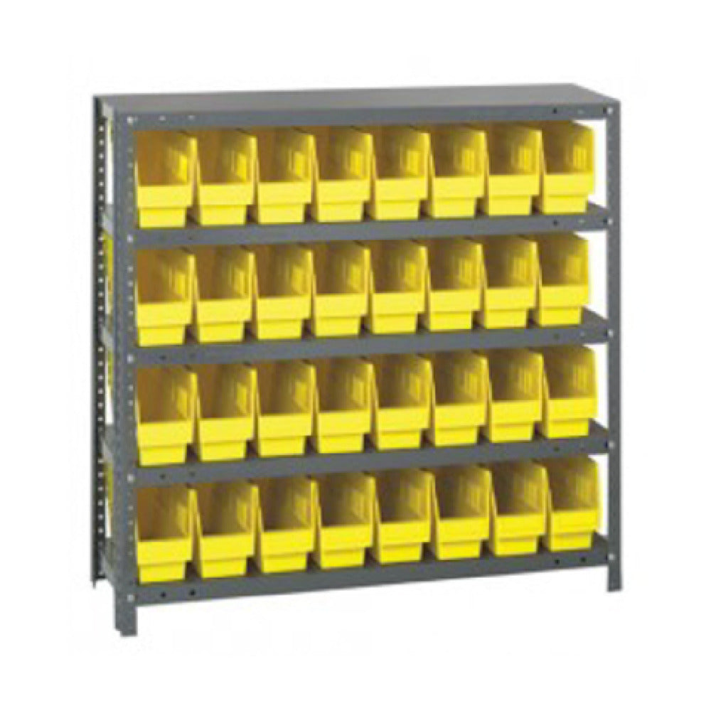 Quantum 1839-203_BLUE - Shelving Unit, 18"D X 36"L X 39"H, Heavy Duty