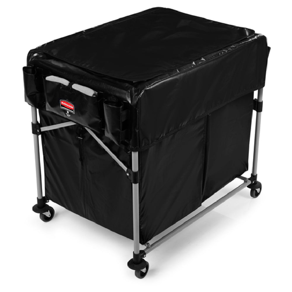 Rubbermaid 1881781 - Executive Collapsible Multistream X-Cart, (2) 4 Bushel Bags (up To 220 Lb. Capacity)