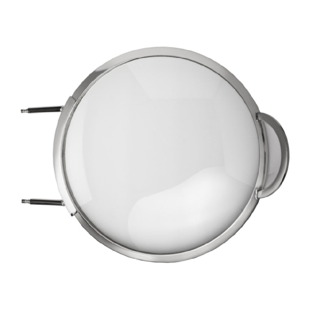 Steelite DW04WGHCVRG7SS Chafer Grill Cover 4.0 Qt 18/10 Stainless