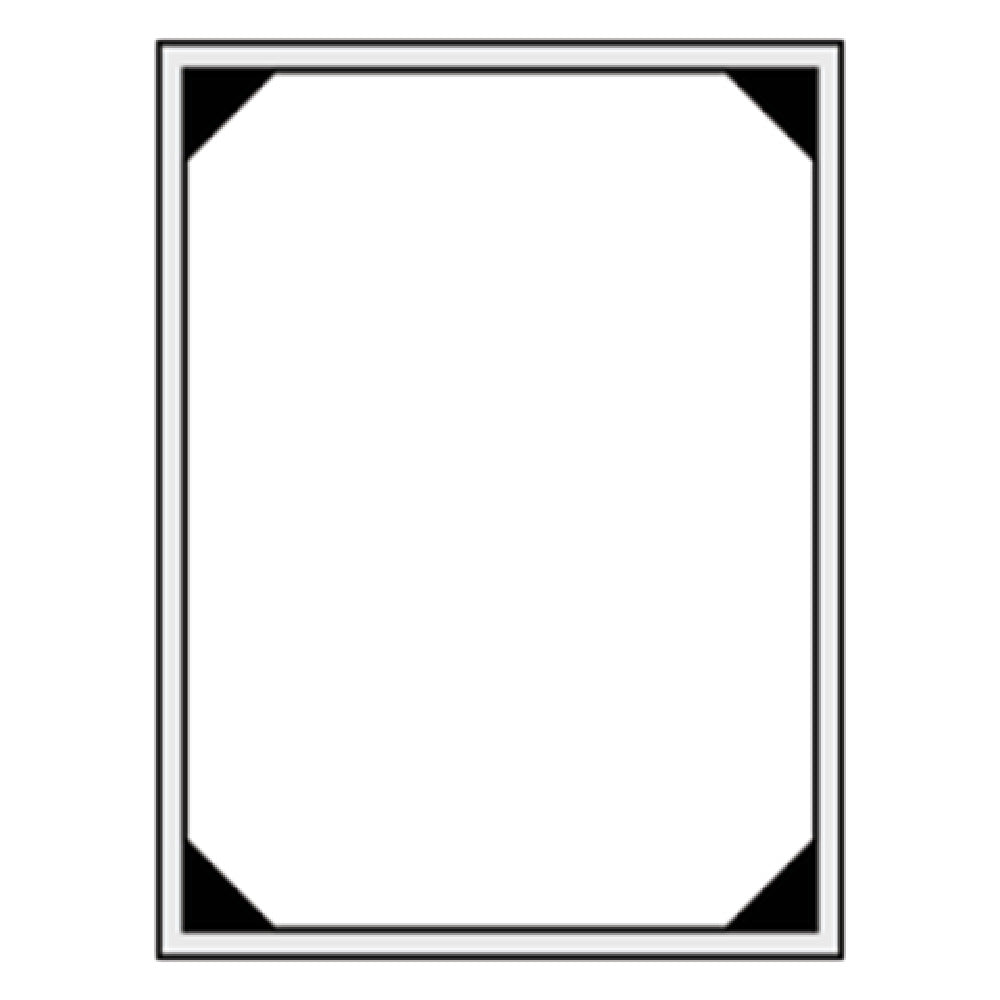 Risch LTH-1V 8.5X14 Tuxedo Leather Padded Bonded Leather Menu Cover (specify Color)