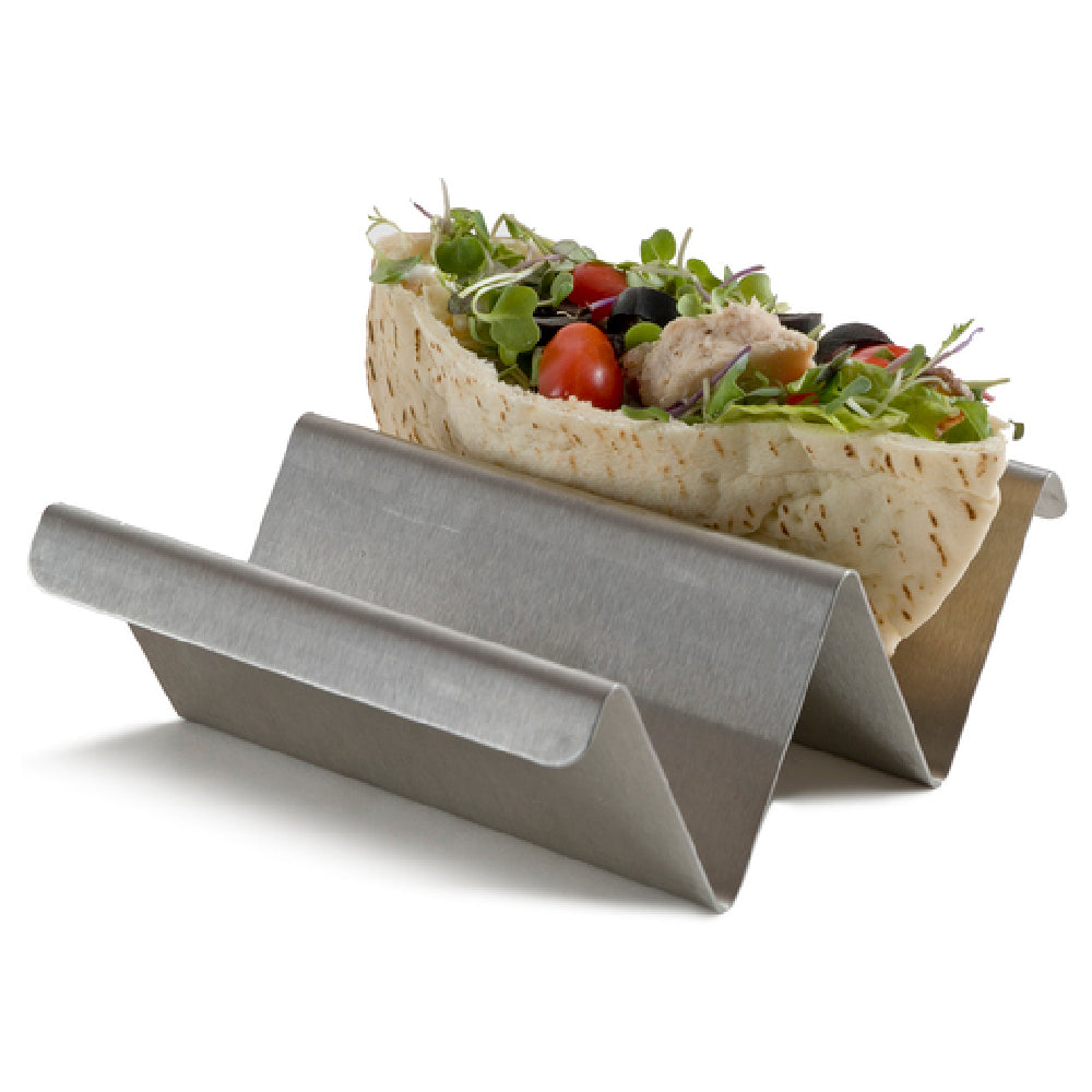 Orion Trading & Design SS942(N) Taco Holder 5-3/4" X 5" Holds 1 2 Tacos